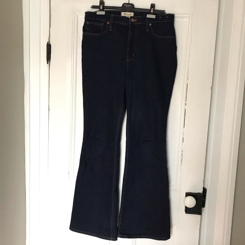 Madewell Skinny Flare Rinse Wash